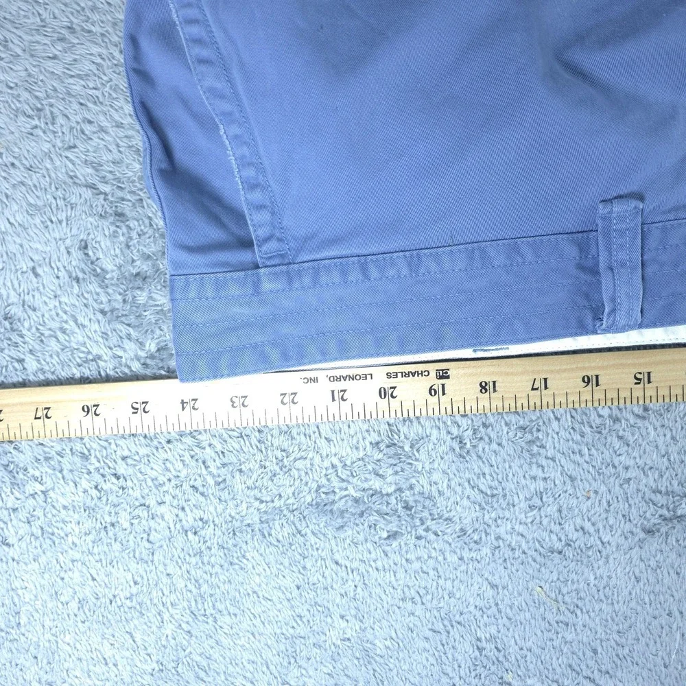 Polo Ralph Lauren Cargo Shorts Mens 48 Blue Classic Polo Chino Canvas